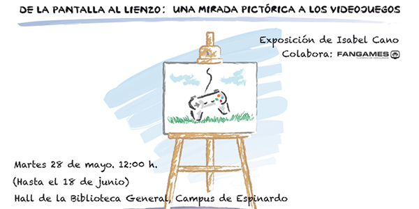 Exposición: De La Pantalla Al Lienzo Exposición: De La Pantalla Al Lienzo