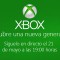 Sigue la presentación de la nueva Xbox con Fangames Sigue la presentación de la nueva Xbox con Fangames